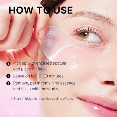 Peptide Collagen Hydrogel Under Eye Patches