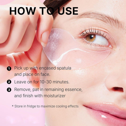 Peptide Collagen Hydrogel Under Eye Patches