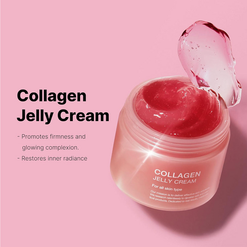 Collagen Jelly Face Cream – Hydrating Firming Gel