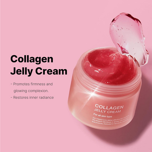 Collagen Jelly Face Cream – Hydrating Firming Gel