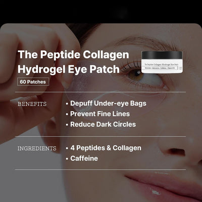 Peptide Collagen Hydrogel Under Eye Patches