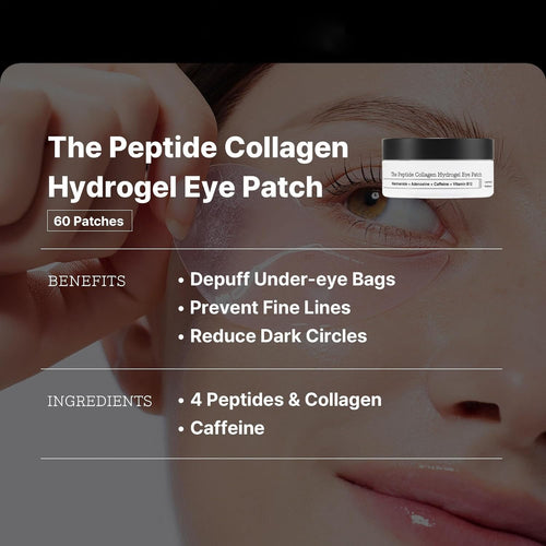 Peptide Collagen Hydrogel Under Eye Patches